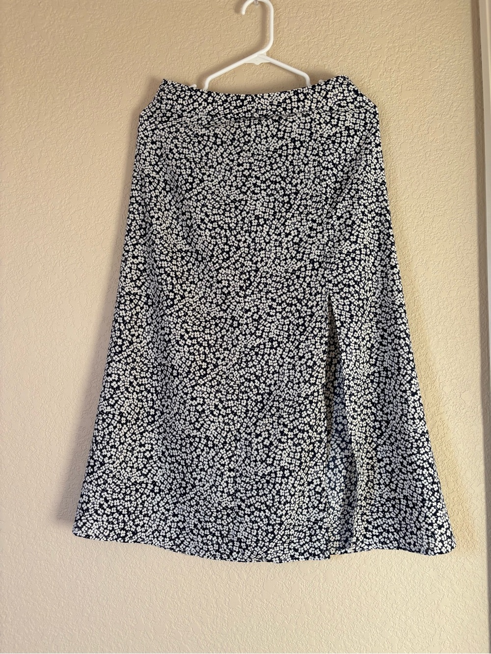 SHEIN floral A-line skirt size M